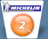 Скидка 2% на Michelin, Мишлен