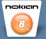 Скидка 8% на Nokian, нокиан