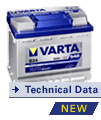 Аккумуляторы VARTA BLUE DINAMIC
